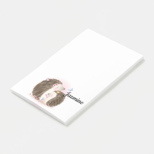 Schattige Egels Post-it® Notes (Schuin)