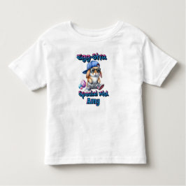 Schattige Egg Stra Speciaal Kind Paashaas Hiphop Kinder Shirts