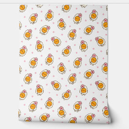 Schattige Egg Wallpaper - Schattig Egg Pattern voo Behang