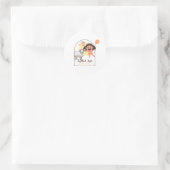 Schattige Eid alAdha Stickers Gelukkig schaap (Tas)