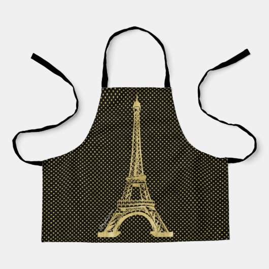 Schattige Eiffeltoren Schort (Voorkant)