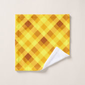 Schattige eigeel geel gepolijst badhanddoek set bad handdoek (Wasdoekje)