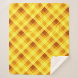 Schattige eigeel geel gepolijst medium sherpa deke sherpa deken