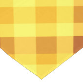 Schattige eigeel geel gepolijst medium tafel runne tafelloper (Hoek)