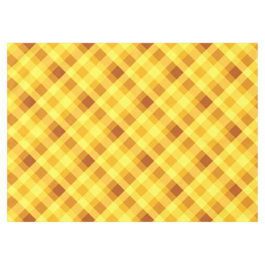 Schattige eigeel geel gepolijst medium tafelkleed (Voorkant (Horizontaal))