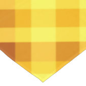 Schattige eigeel geel gepolijst medium tafelkleed (Gekanteld)