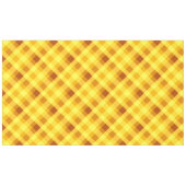Schattige eigeel geel geruite grote tafelkleed (Voorkant (Horizontaal))
