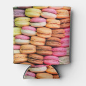 Schattige eigenzinnige Macaroons Blikjeskoeler (Voorkant)