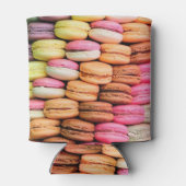 Schattige eigenzinnige Macaroons Blikjeskoeler (Achterkant)