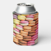 Schattige eigenzinnige Macaroons Blikjeskoeler (Blikje Achterkant)