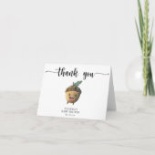 Schattige eikel - dank je bedankkaart (Voorkant)