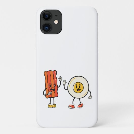 Schattige eitje en spek Case-Mate iPhone case (Achterkant)