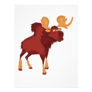 Schattige Eland Foto Afdruk