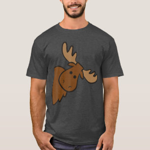 Schattige Eland Hert Ree Fun Alaska Eland Klein Ca T-shirt