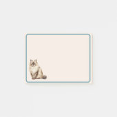 Schattige Elegant Ragdoll Cat Post-it® Notes (Voorkant)