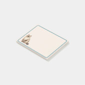 Schattige Elegant Ragdoll Cat Post-it® Notes (Schuin)