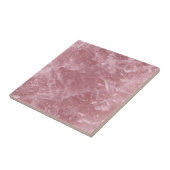 Schattige Elegant Trendy Baby Roze Rozenkwarts Kri Tegeltje (Zijkant)