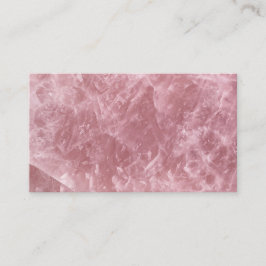 Schattige Elegant Trendy Baby Roze Rozenkwarts Kri Visitekaartje