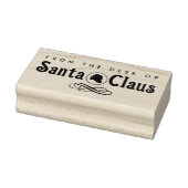 Schattige elegant vanaf het bureau van de kerstman rubberstempel (Stempel)