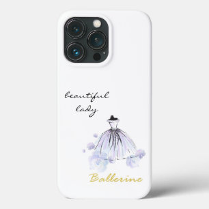 schattige elegante moderne girale bloemen en kledi Case-Mate iPhone case