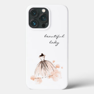 schattige elegante roze roze moderne bloemen kledi Case-Mate iPhone case
