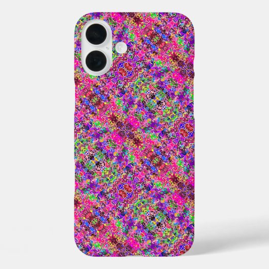 Schattige elektrische popart  Case-Mate iPhone case (Achterkant)
