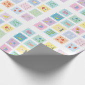 Schattige elementen omwikkelen papier (Hoek)
