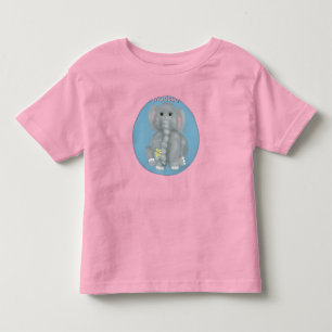 Schattige Elephant Toddler T-shirt