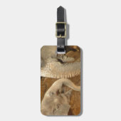 SCHATTIGE ELEPHANTS BAGAGELABEL (Voorkant verticaal)