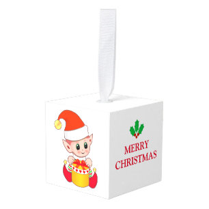 Schattige Elf & Engel Kerstmis Decoratie