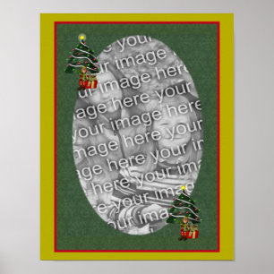 Schattige Elf Holiday Lijst Creëer Uw eigen foto Poster