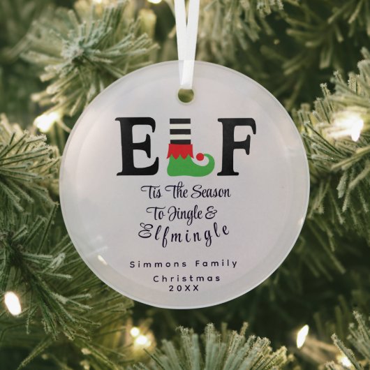 Schattige Elf Kerst Ornament - Vakantie Keepsake (Insitu)