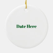 Schattige Elf Ornament (Achterkant)