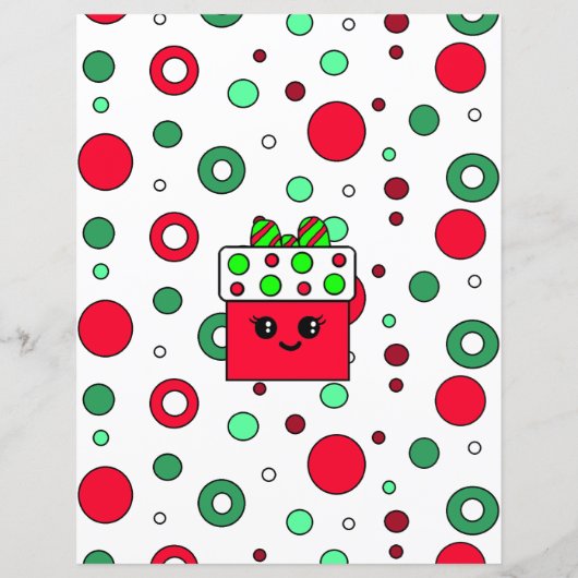 Schattige Elf Persoonlijke Brief van de Santa (Achterkant)