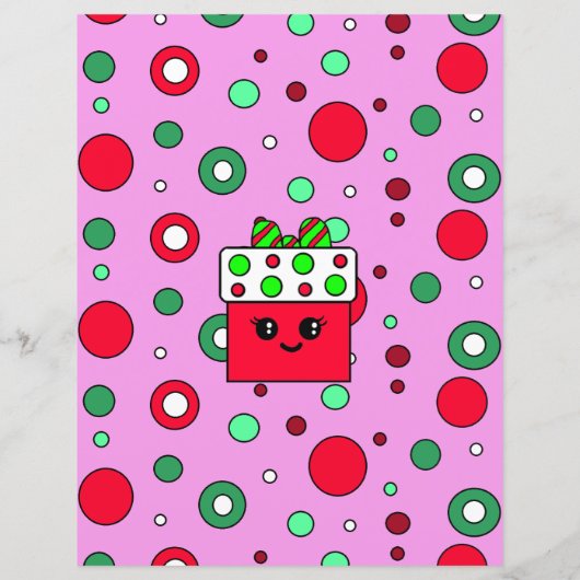 Schattige Elf Persoonlijke Brief van de Santa (Achterkant)