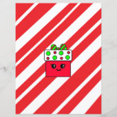 Schattige Elf Persoonlijke Brief van de Santa (Achterkant)