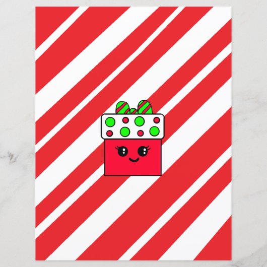 Schattige Elf Persoonlijke Brief van de Santa (Achterkant)