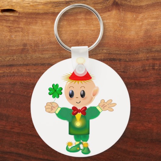 Schattige elf sleutelhanger (Voorkant)