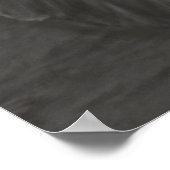 Schattige ellephant en luidolie poster (Hoek)