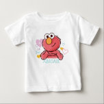 Schattige Elmo | Eigen naam toevoegen<br><div class="desc">Dit schattige baby T-shirt is voorzien van Elmo van Sesamstraat met een vrolijk ontwerp dat zijn iconische glimlach laat zien. Met een aanpasbare tekstoptie om de naam van je kind toe te voegen, is dit T-shirt een leuke en persoonlijke toevoeging aan de garderobe van je kleintje. Perfect voor Sesamstraat fans,...</div>