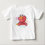 Schattige Elmo | Eigen naam toevoegen<br><div class="desc">Dit schattige baby T-shirt is voorzien van Elmo van Sesamstraat met een vrolijk ontwerp dat zijn iconische glimlach laat zien. Met een aanpasbare tekstoptie om de naam van je kind toe te voegen, is dit T-shirt een leuke en persoonlijke toevoeging aan de garderobe van je kleintje. Perfect voor Sesamstraat fans,...</div>