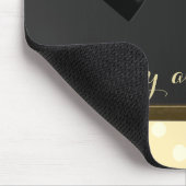 Schattige Emoji Face, Polka Dots Muismat (Hoek)