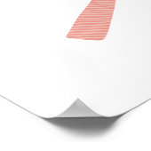 Schattige en charmante Scandinavische vogelkunst Poster (Hoek)