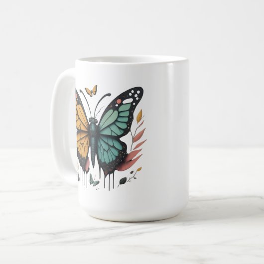 Schattige en comfortabel. koffiemok (Voorkant links)