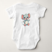 Schattige en comfortabele babykleding – ideaal voo romper (Achterkant)