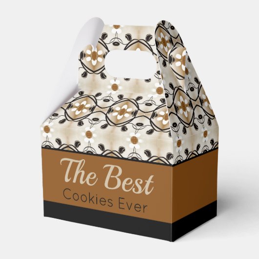 Schattige en elegant ontworpen bedankdoosjes (Voorkant Zijde)