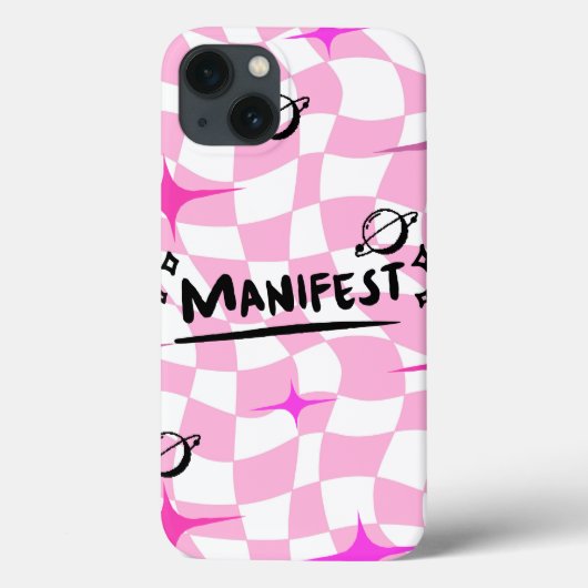 Schattige en esthetisch manifest iPhone-hoes Case-Mate iPhone Case (Achterkant)