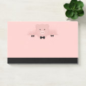 Schattige en Fancy Roze Varken Post-it® Notes (Kantoor)