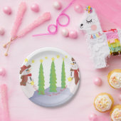 Schattige en feestelijk papieren bordje (Feest)