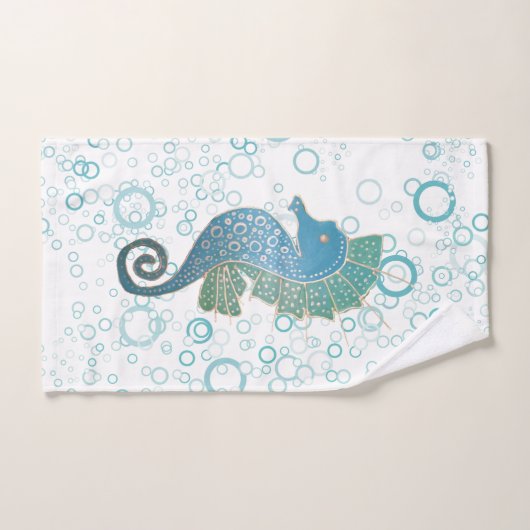 Schattige en filtreerkunst bad handdoek (Handdoek)